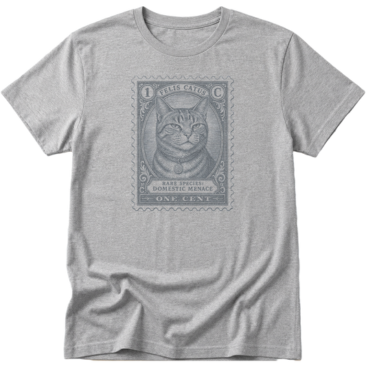Rare Species Domestic Menace Postage Stamp Cat