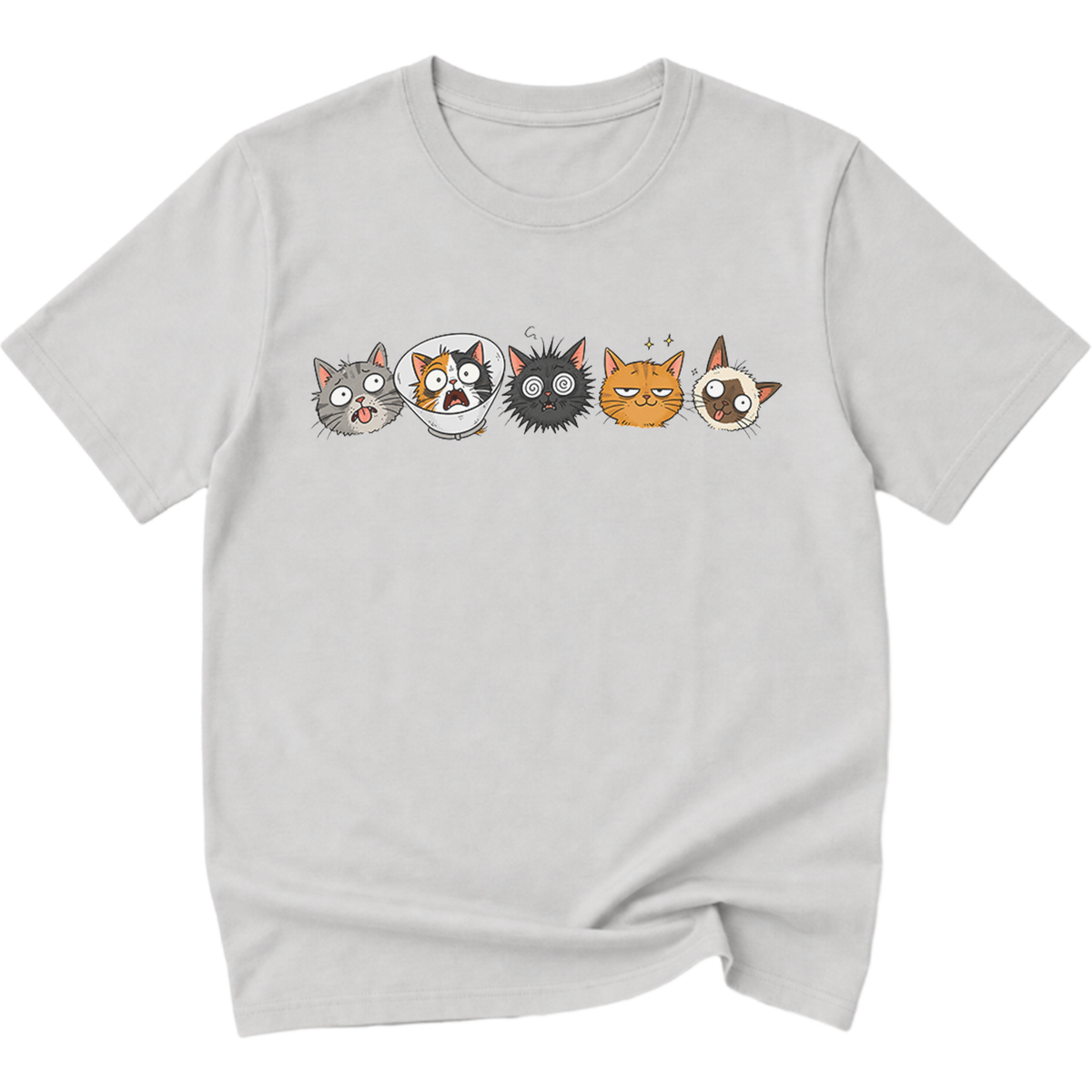 I Was Normal 5 Vets Ago Cat T-Shirt