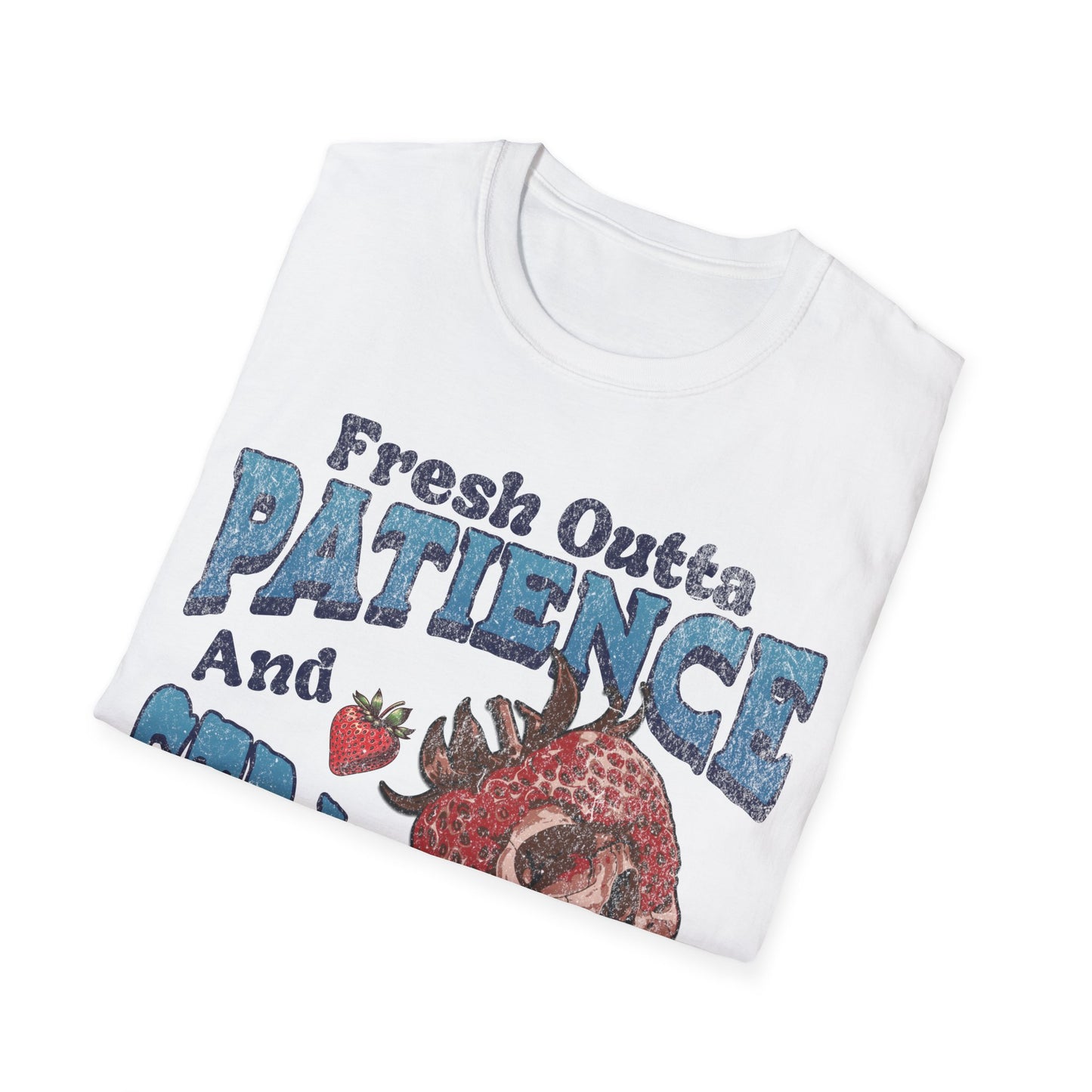 Outa Patience Sarcastic Fruits T-Shirt