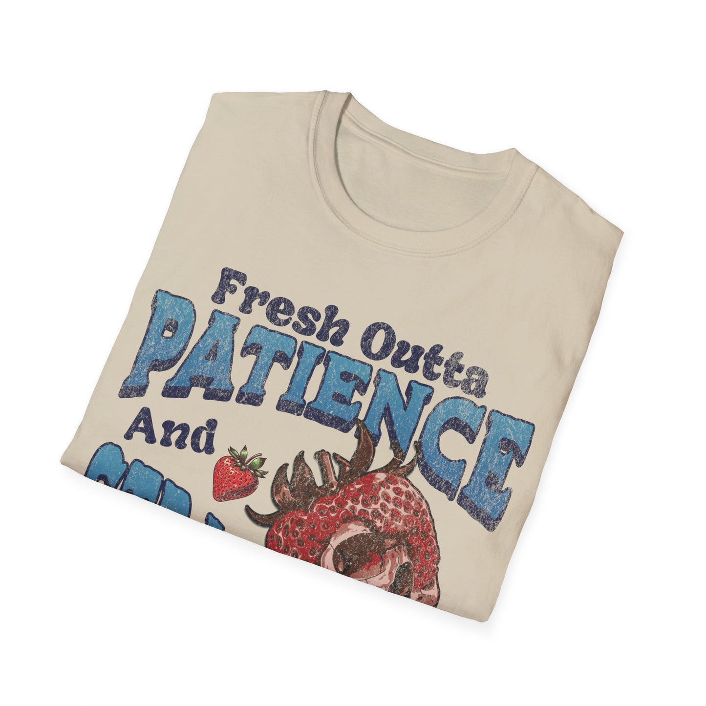 Outa Patience Sarcastic Fruits T-Shirt