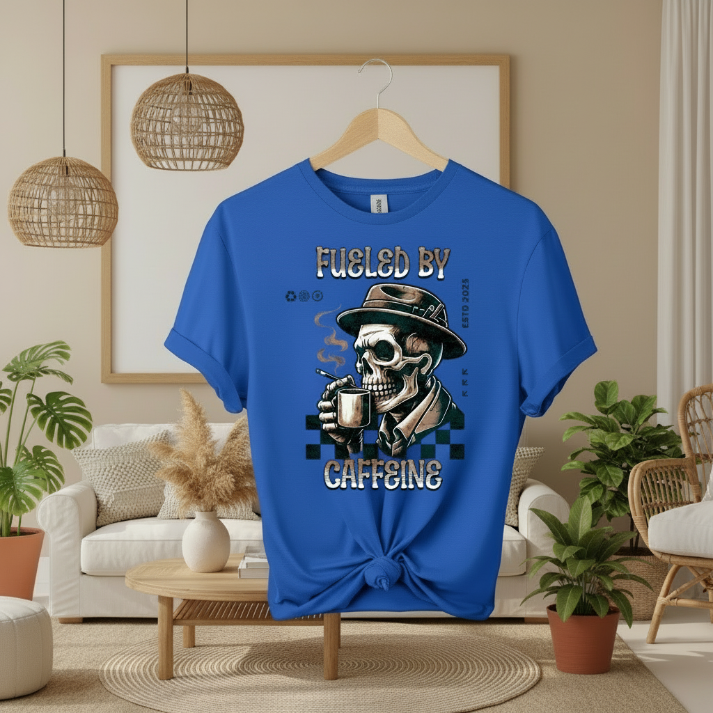 fueled by caffiene T-shirt