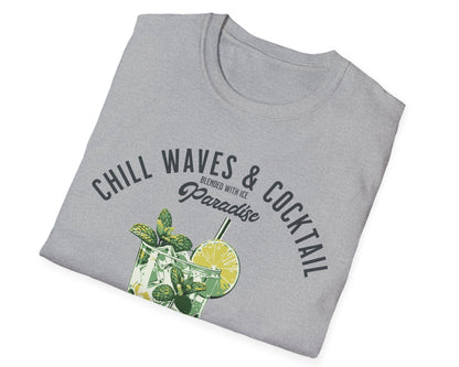 Cocktails & Drinks T-Shirt — Chill Waves & Cocktail Paradise Lime Mojito Tee