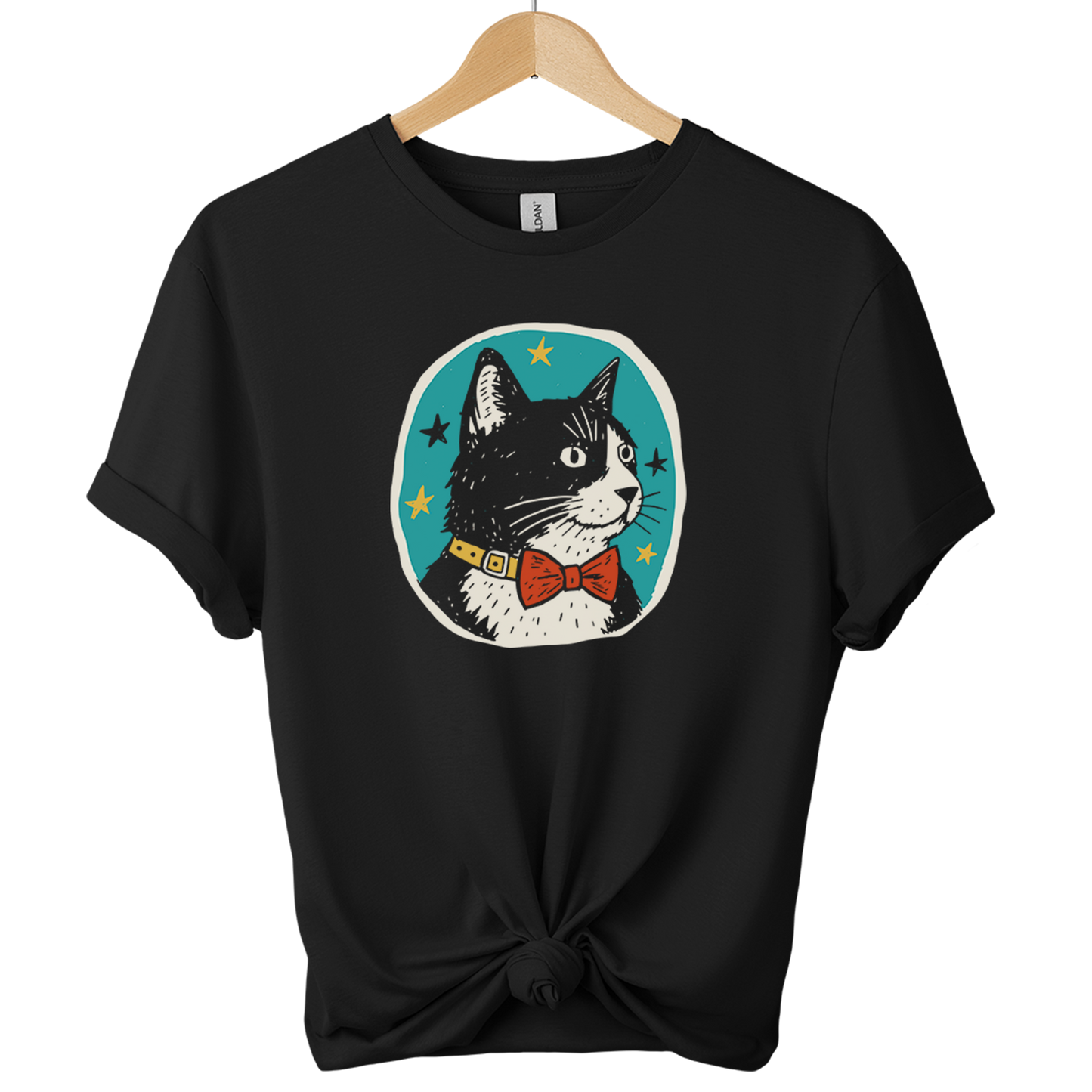 Dapper Tuxedo Cat t-shirt