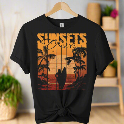 Sunset waves T-Shirt
