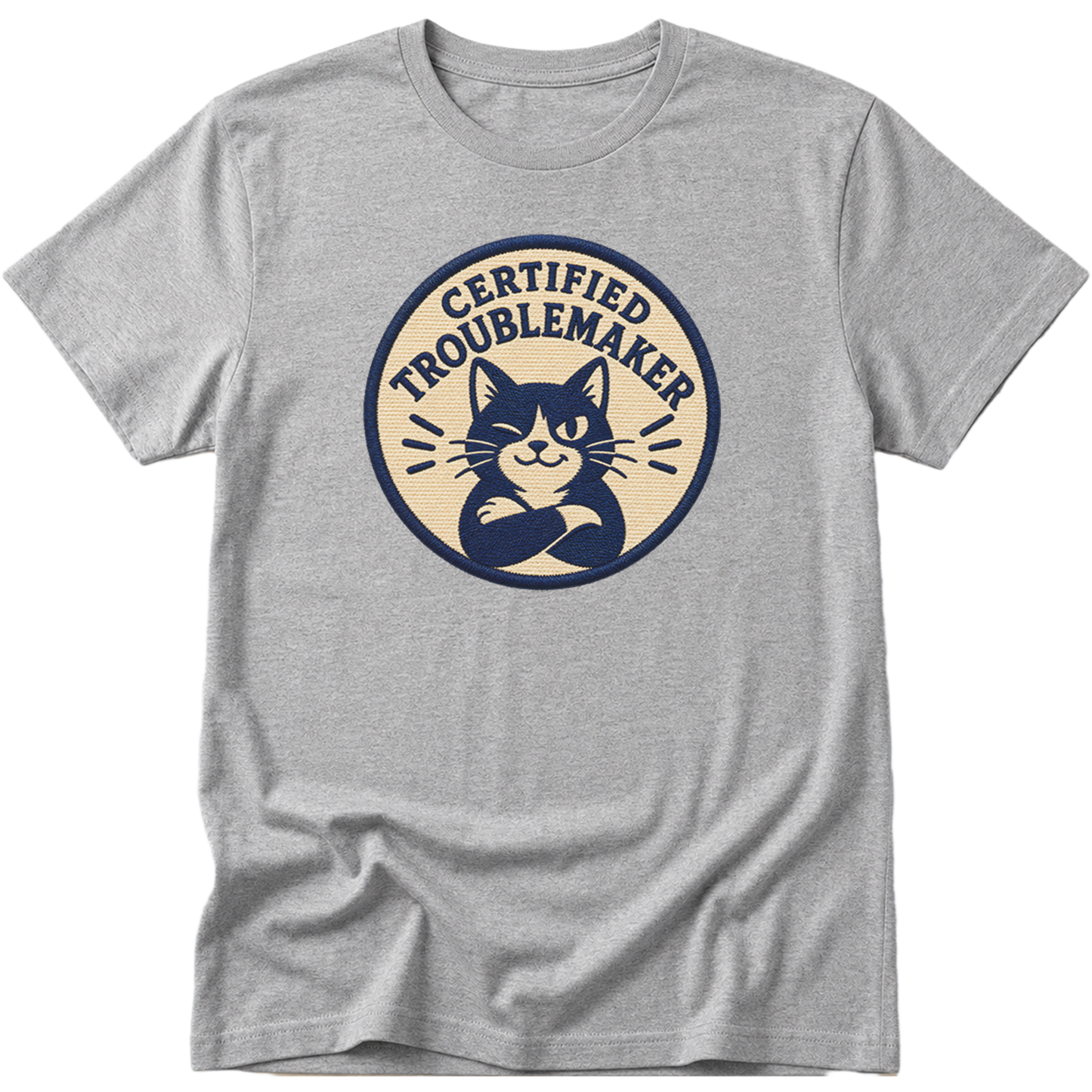 Certified Troublemaker Cat t-Shirt