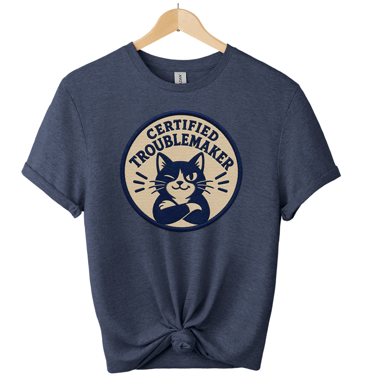 Certified Troublemaker Cat t-Shirt