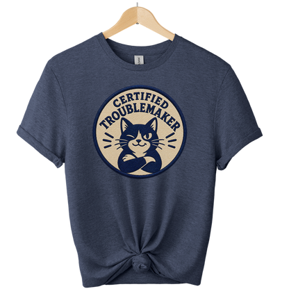 Certified Troublemaker Cat t-Shirt