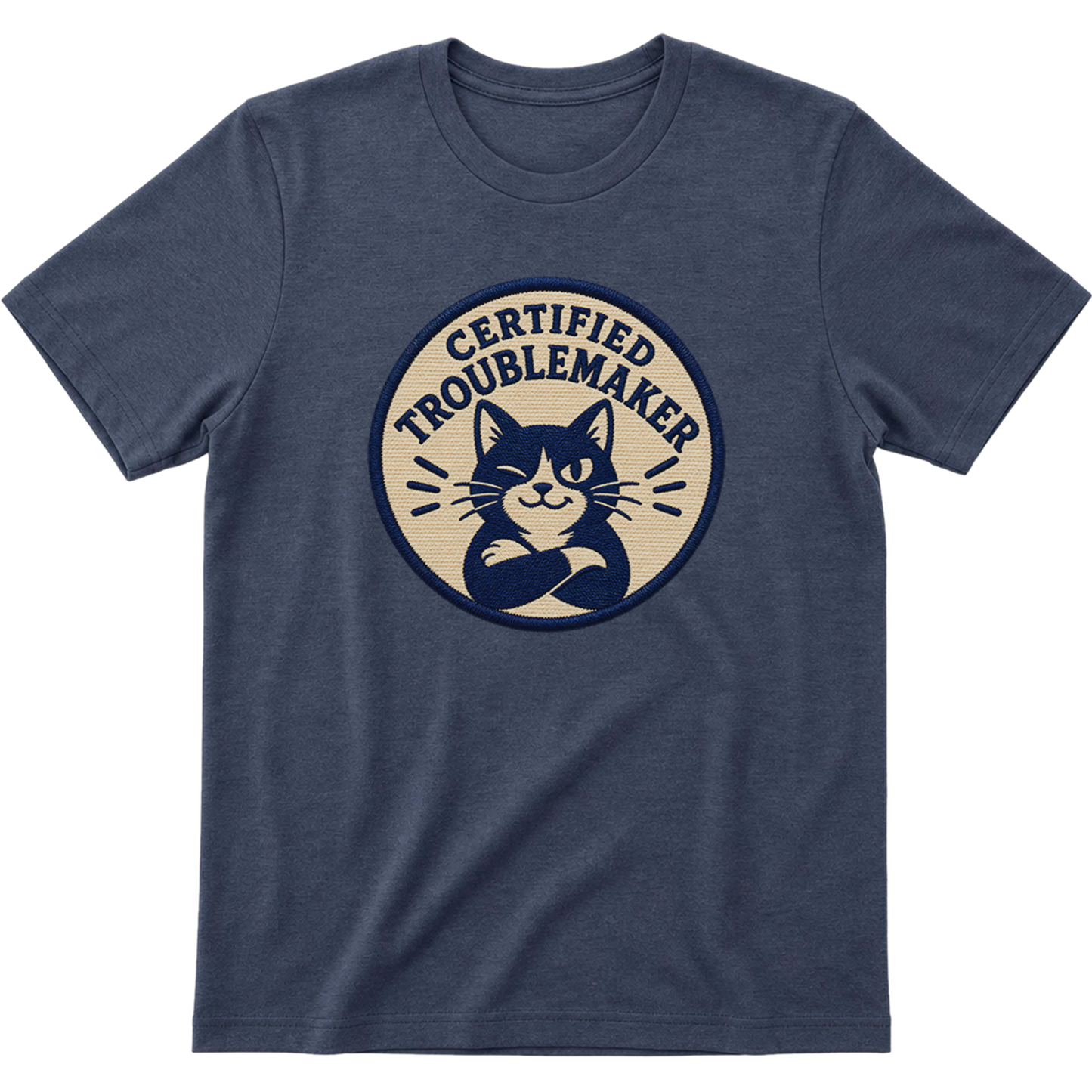 Certified Troublemaker Cat t-Shirt
