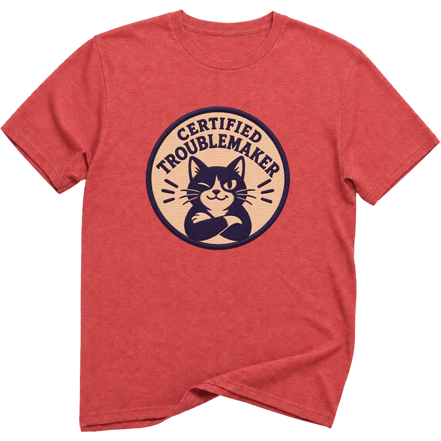 Certified Troublemaker Cat t-Shirt
