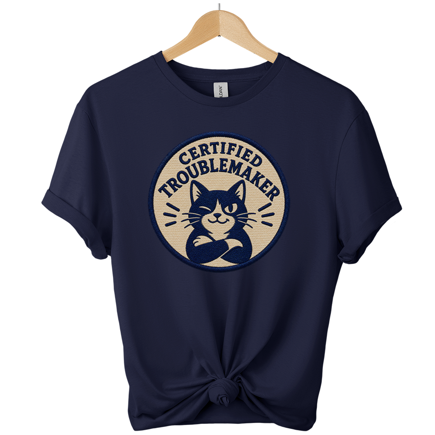 Certified Troublemaker Cat t-Shirt