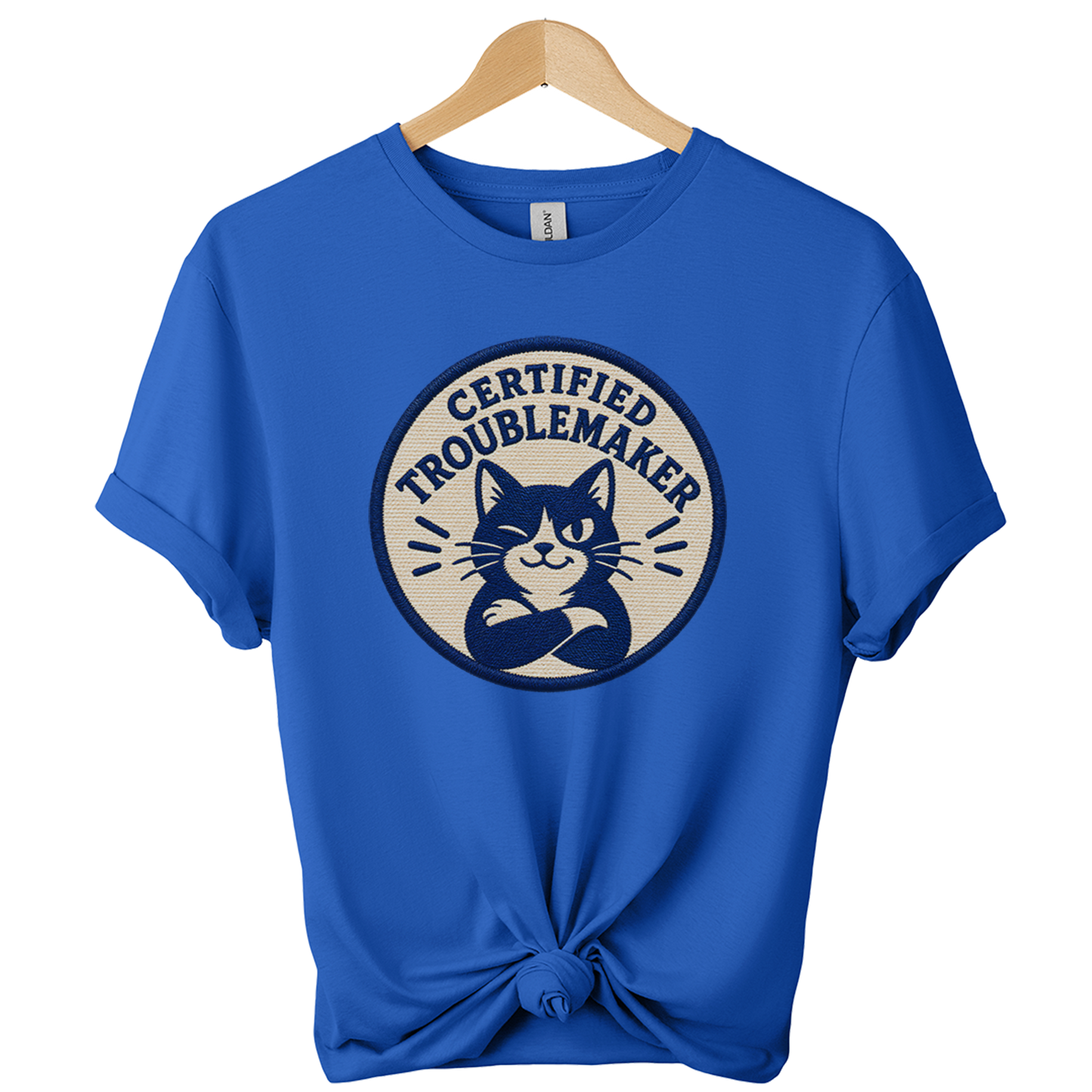 Certified Troublemaker Cat t-Shirt