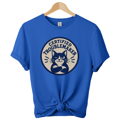 Certified Troublemaker Cat t-Shirt