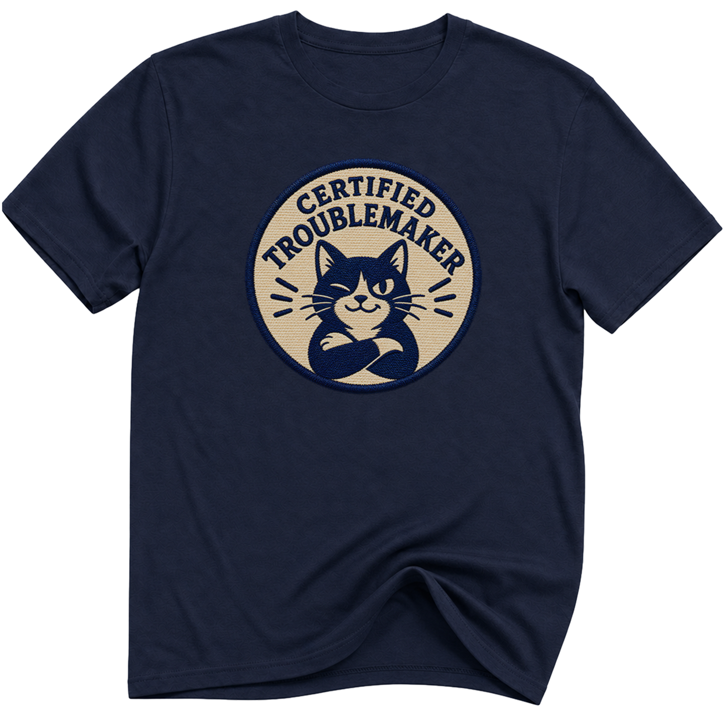 Certified Troublemaker Cat t-Shirt