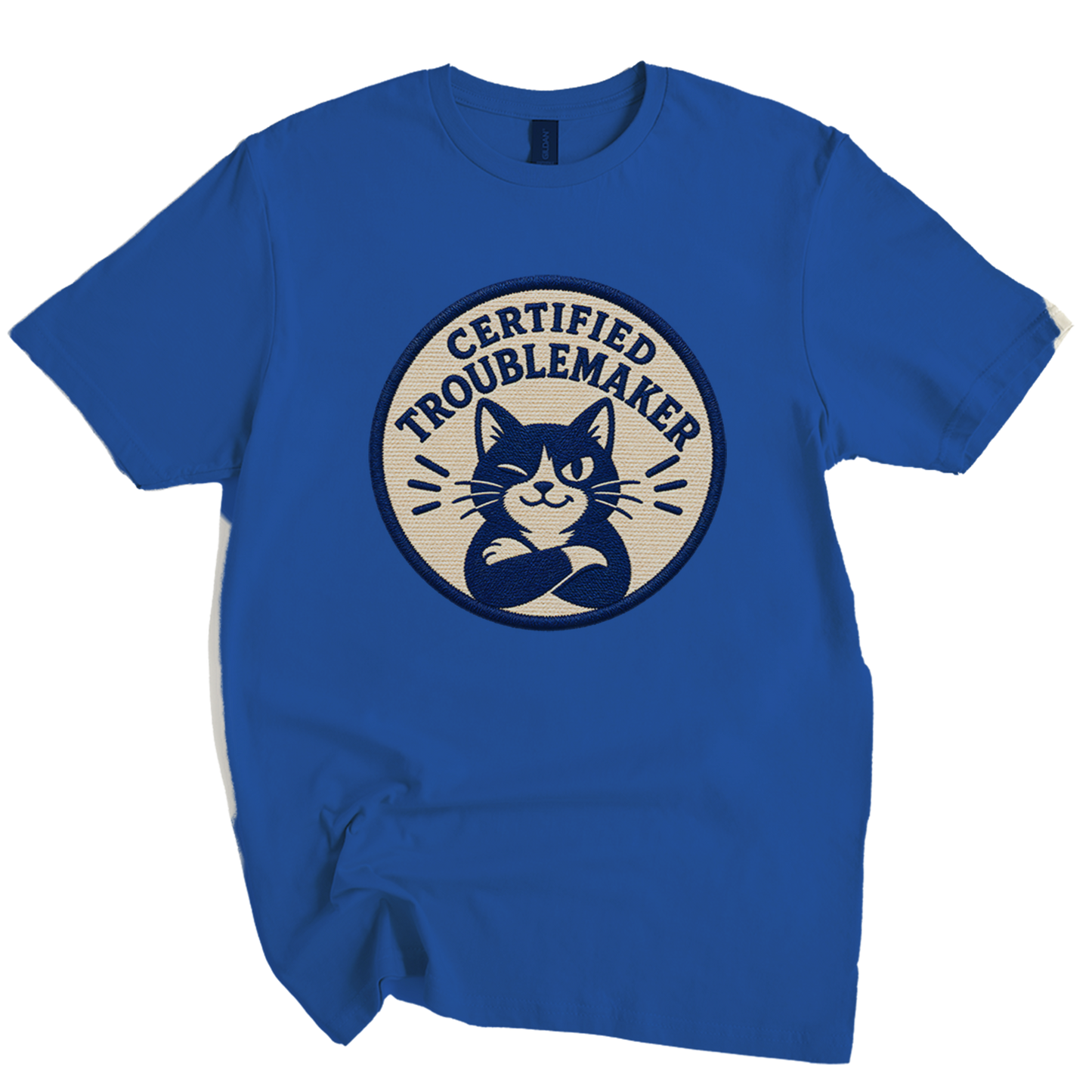 Certified Troublemaker Cat t-Shirt
