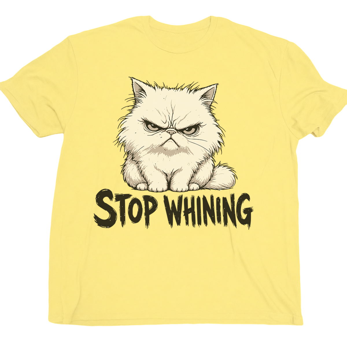 Stop Whining cat T-Shirt