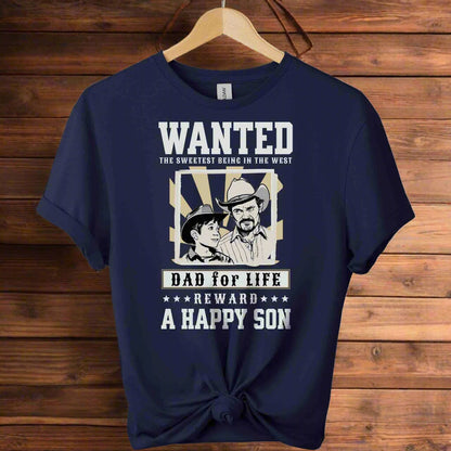 Gildan t-shirts Dad T-shirts with father and son design and typography  retro-style t-shirt. for unisex with the color of  navy