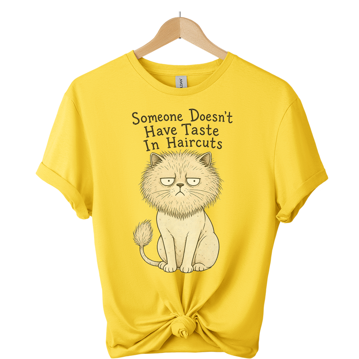 Someone Doesn't Have Taste In Haircuts Cat T-Shirt |