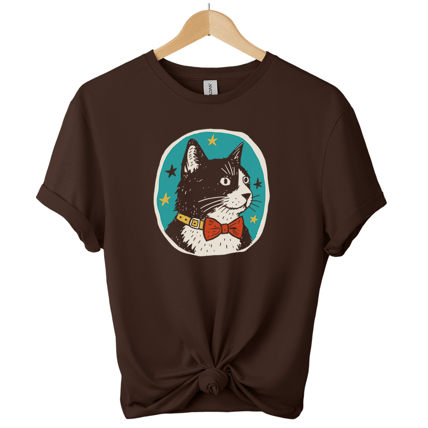 Dapper Tuxedo Cat t-shirt