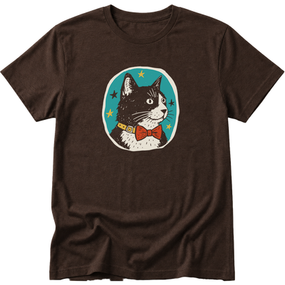 Dapper Tuxedo Cat t-shirt