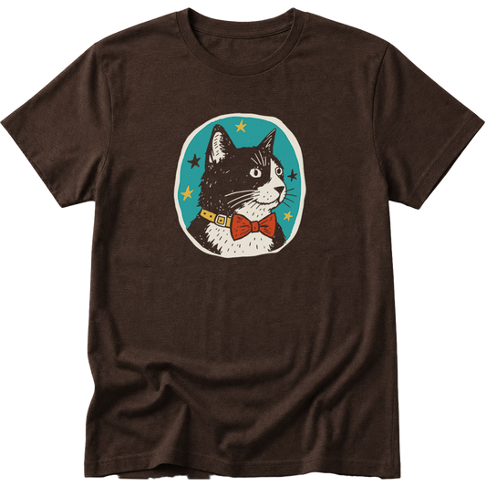 Dapper Tuxedo Cat t-shirt