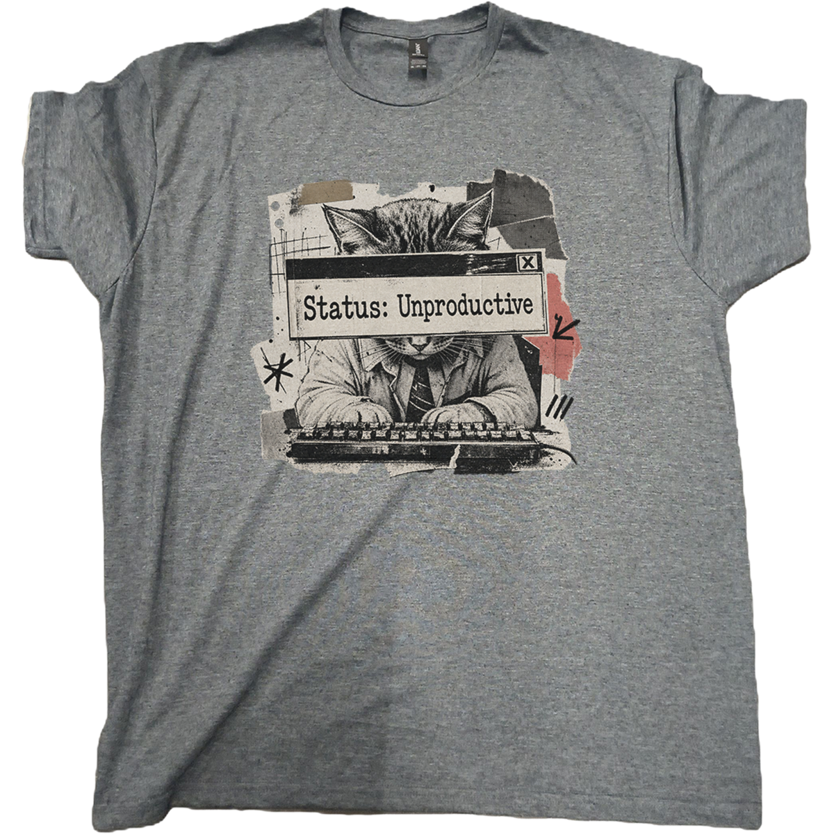 Unproductive Cat T-Shirt