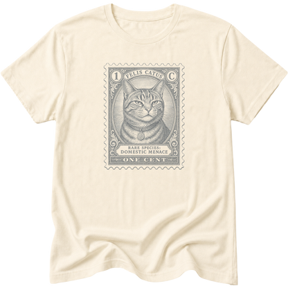 Rare Species Domestic Menace Postage Stamp Cat
