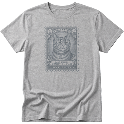 Rare Species Domestic Menace Postage Stamp Cat