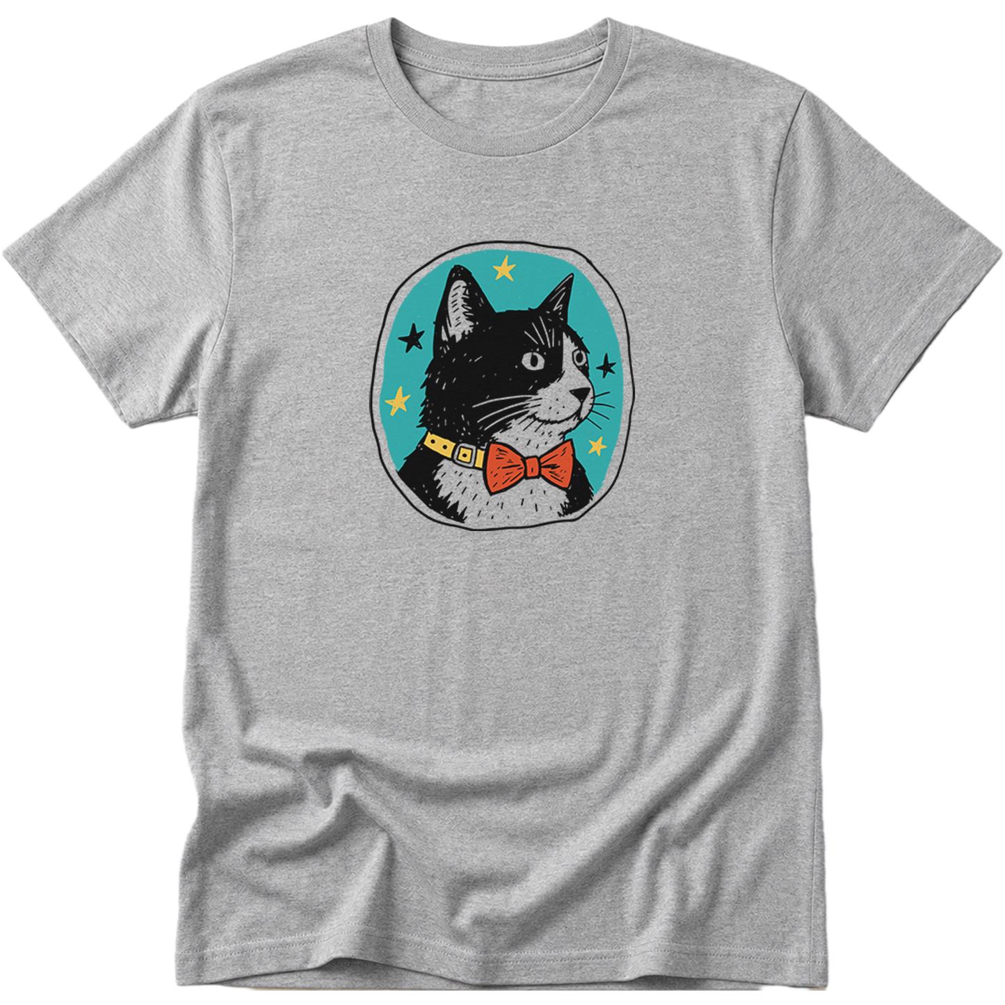 Dapper Tuxedo Cat t-shirt