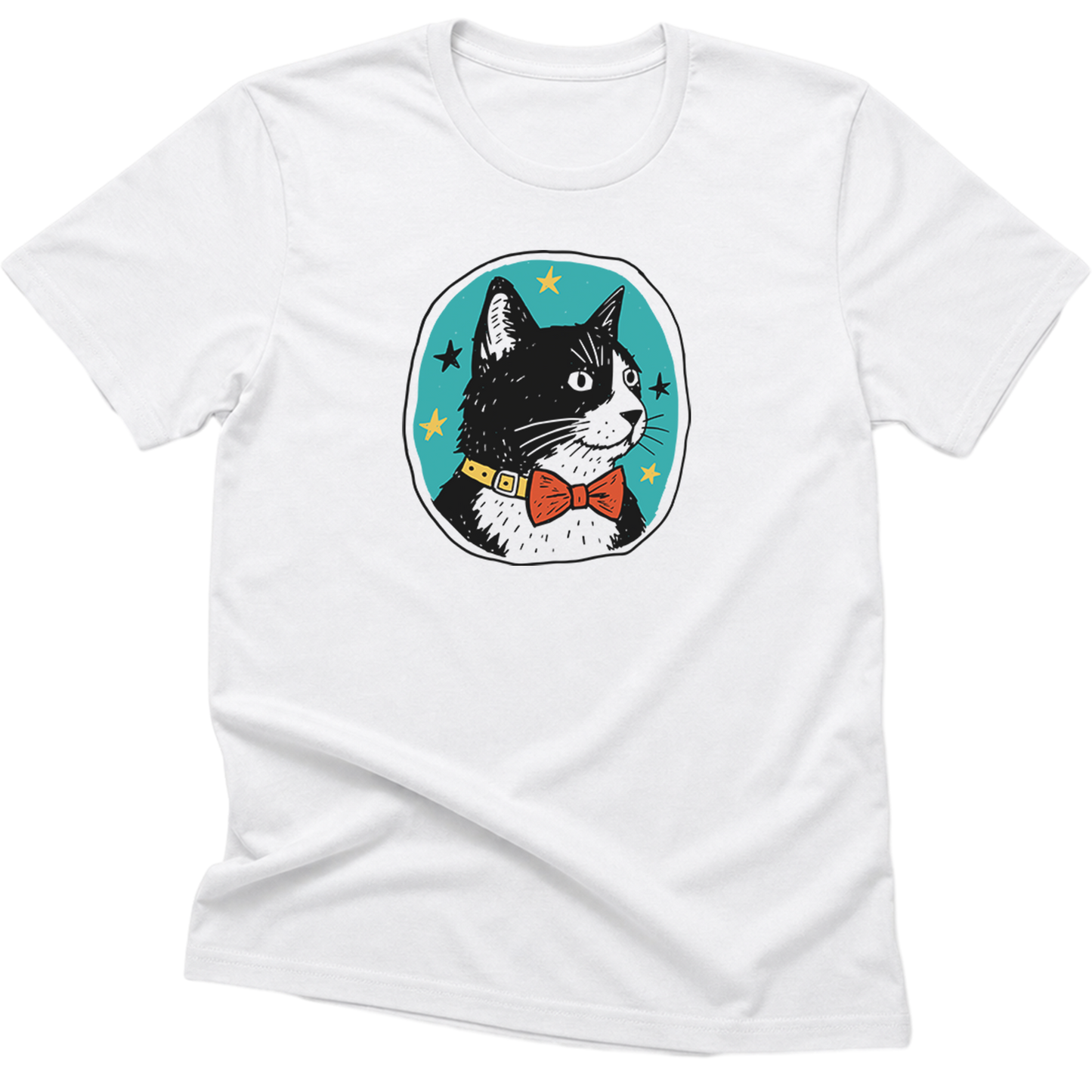 Dapper Tuxedo Cat t-shirt