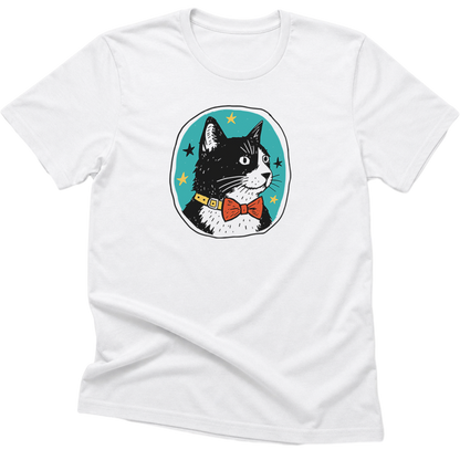 Dapper Tuxedo Cat t-shirt