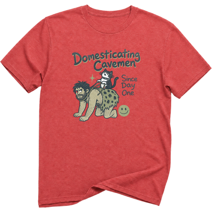 Domesticating Cavemen T-Shirt