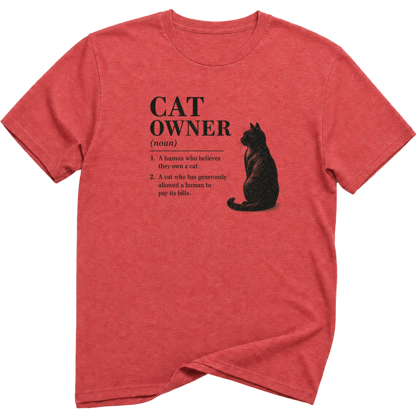 Cat Owner Dictionary Definition T-Shirt