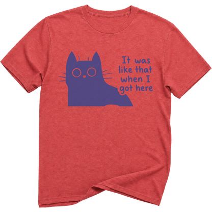 It Was Like That Cat T-Shirt