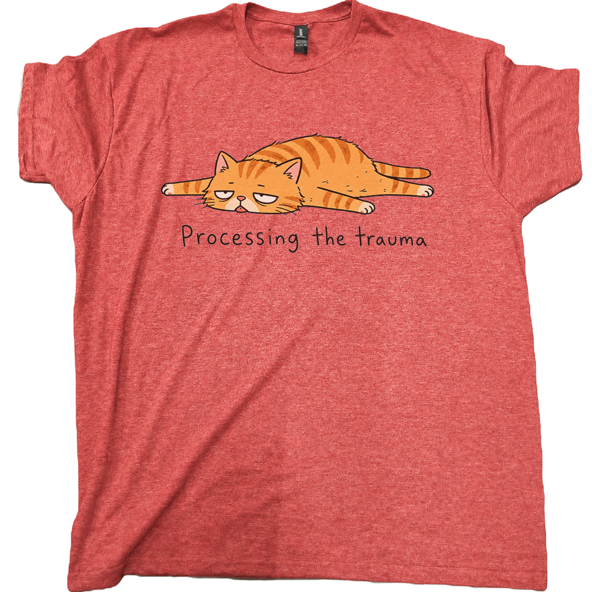 Processing The Trauma Cat T-Shirt