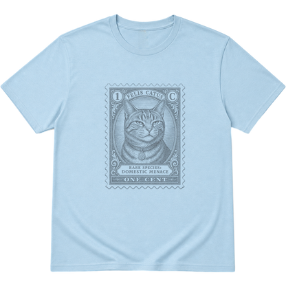 Rare Species Domestic Menace Postage Stamp Cat