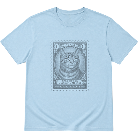 Rare Species Domestic Menace Postage Stamp Cat