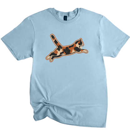 Calico Chaos Agent Cat T-shirt