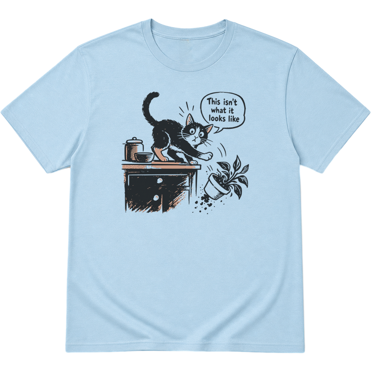 This Isnt What It Looks Like Cat T-Shirt