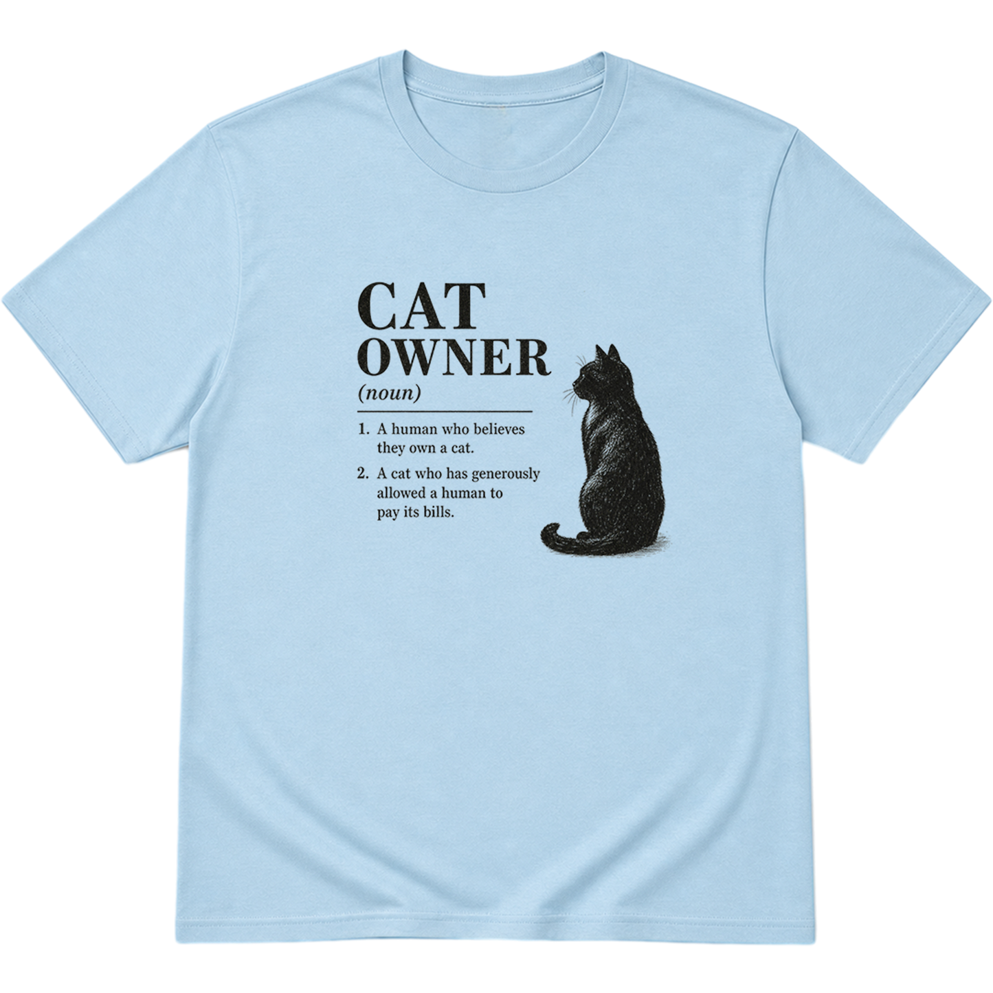 Cat Owner Dictionary Definition T-Shirt
