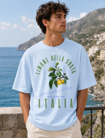 Limoni dela costa Design, Retro Style, T-shirts