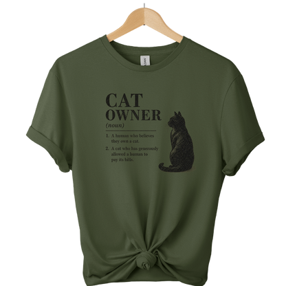Cat Owner Dictionary Definition T-Shirt