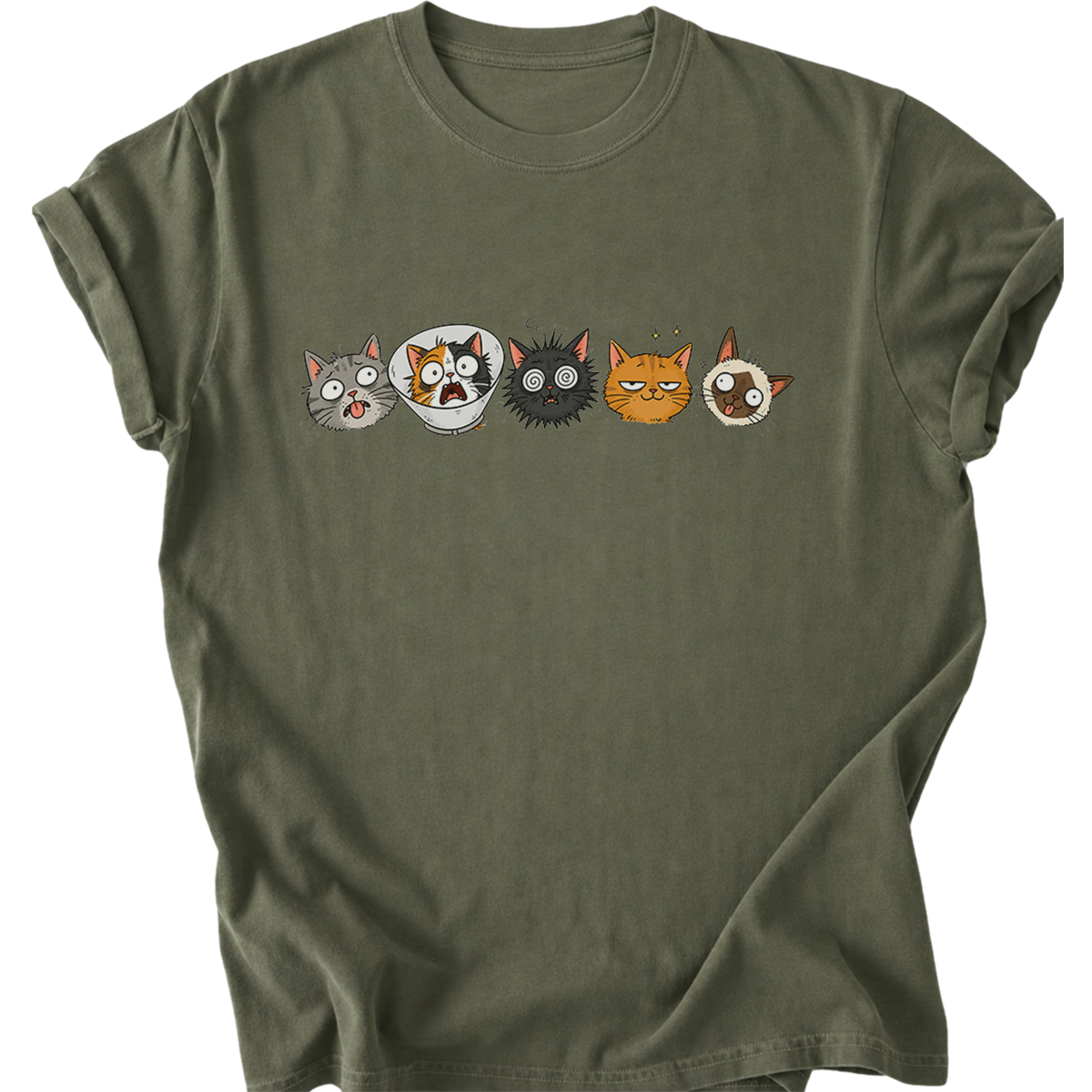 I Was Normal 5 Vets Ago Cat T-Shirt