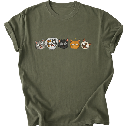 I Was Normal 5 Vets Ago Cat T-Shirt