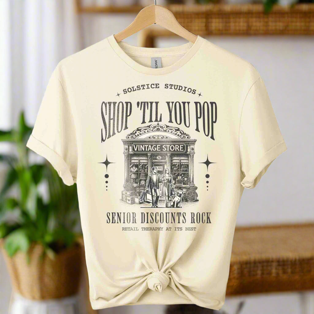 Shop till you drop  T-Shirt