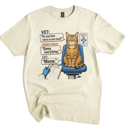 Inner Voice / Deny Everything cat-Shirt