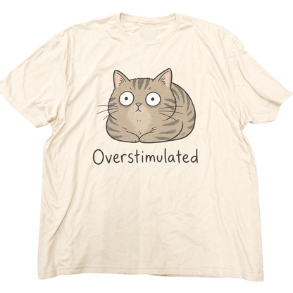 Overstimulated Cat T-Shirts