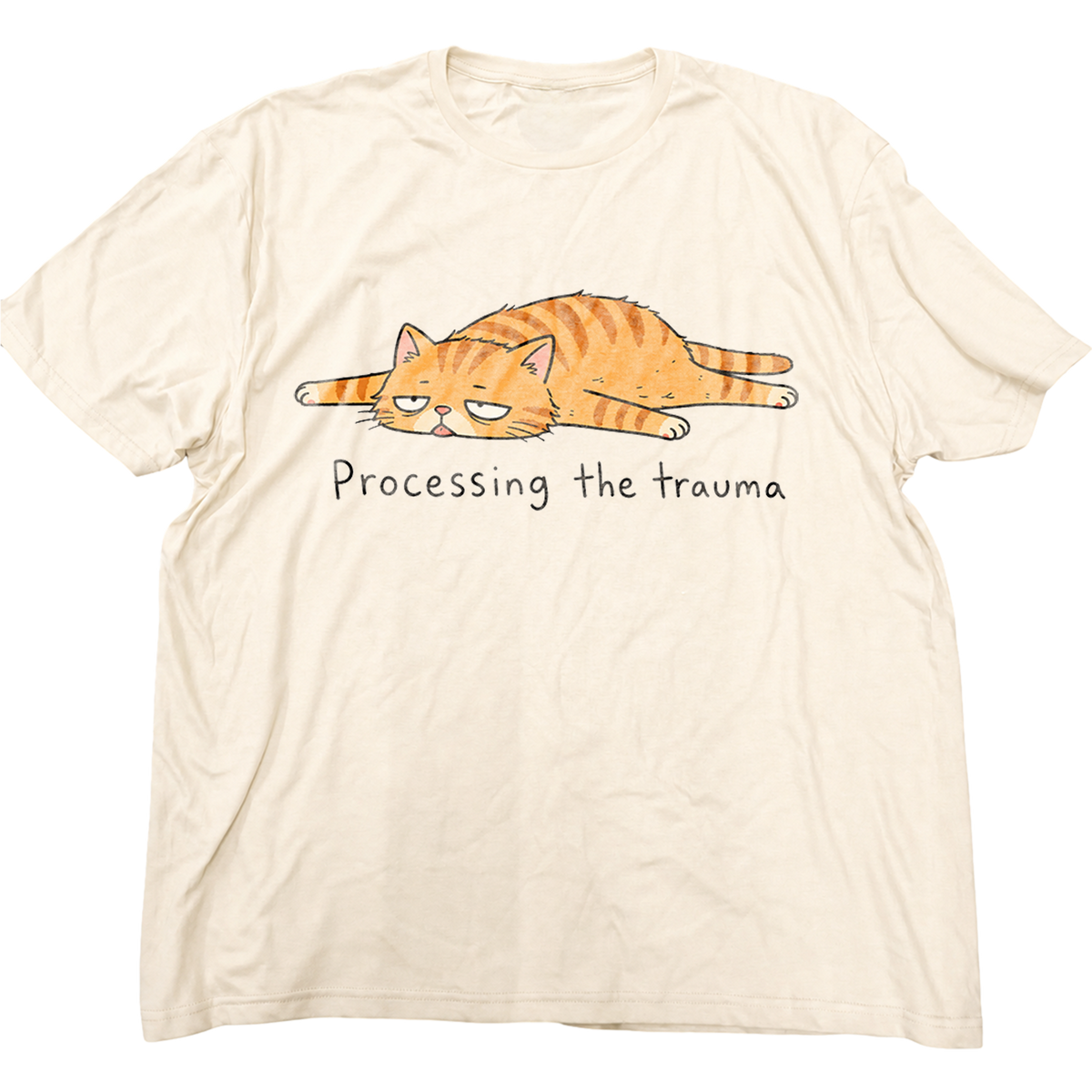 Processing The Trauma Cat T-Shirt