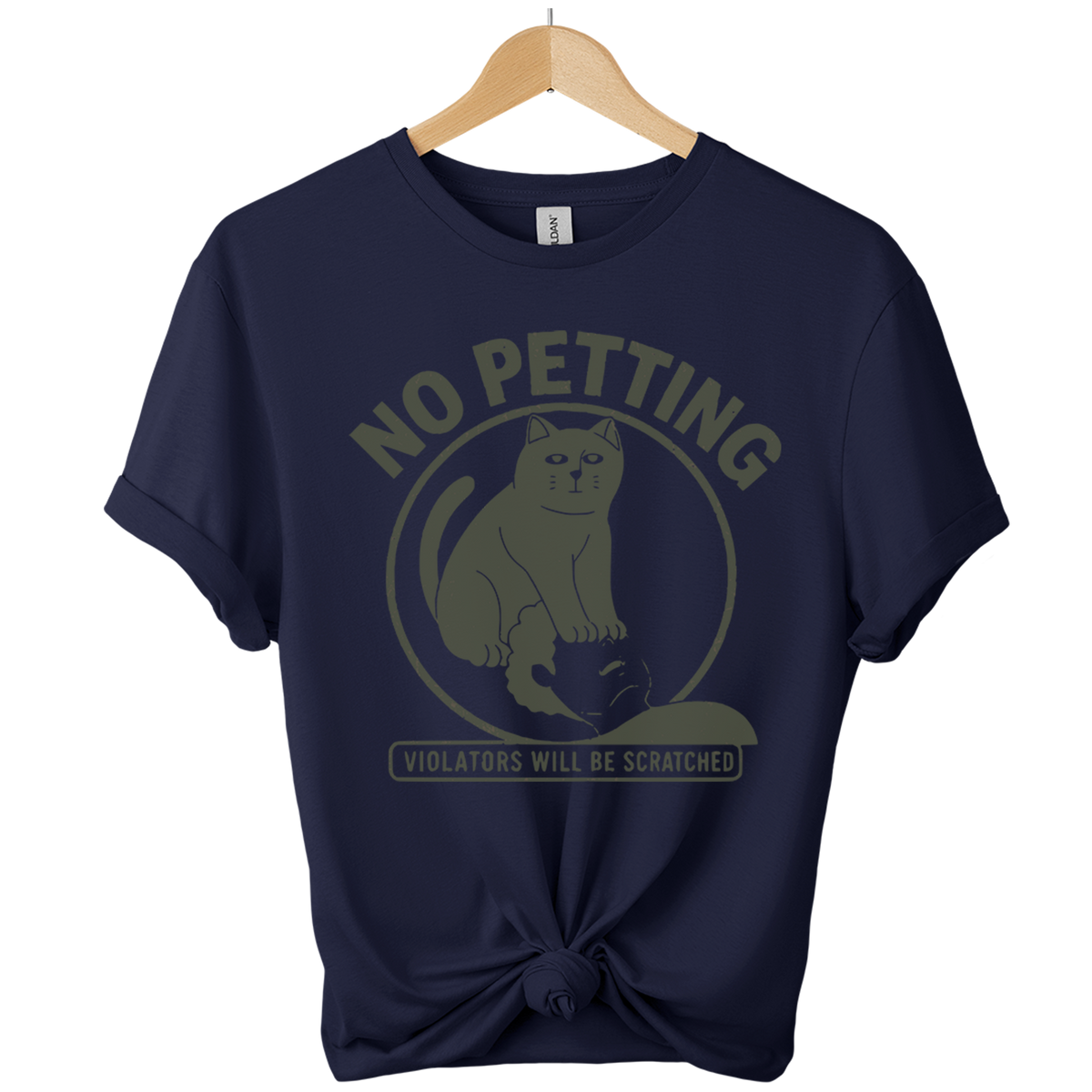 No Petting Cat T-Shirt T-shirt