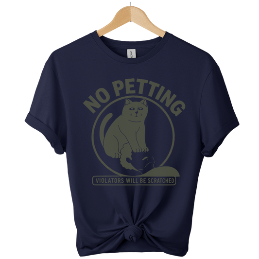 No Petting Cat T-Shirt T-shirt