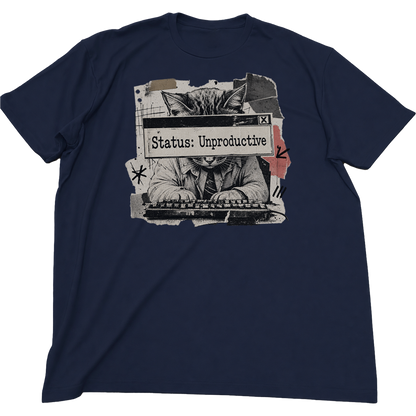 Unproductive Cat T-Shirt